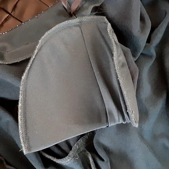 Alex Evenings Navy Sparkly 2 Piece Dress Set Size 14W Dress & Jacket - Picture 6 of 6